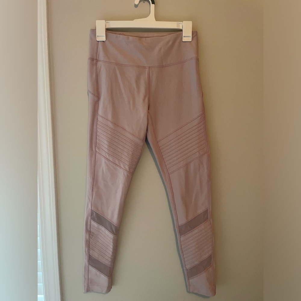 Blush pink leggings